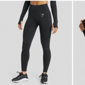 Gymshark Vital Seamless 2.0 Leggings - Black Marl